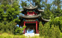 沈阳墓地呈现景观来至龙生墓园望月亭精致美观